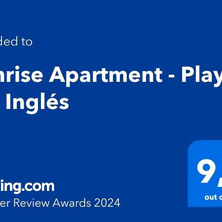 Sunrise Apartment - Playa Del Ingles المظهر الخارجي الصورة